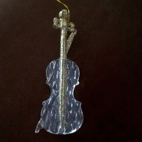 Set of 4 3-D Violin Christmas Ornament - Picture 6 of 10